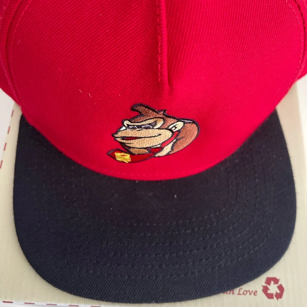 Nintendo Donkey Kong Red SnapBack Hat